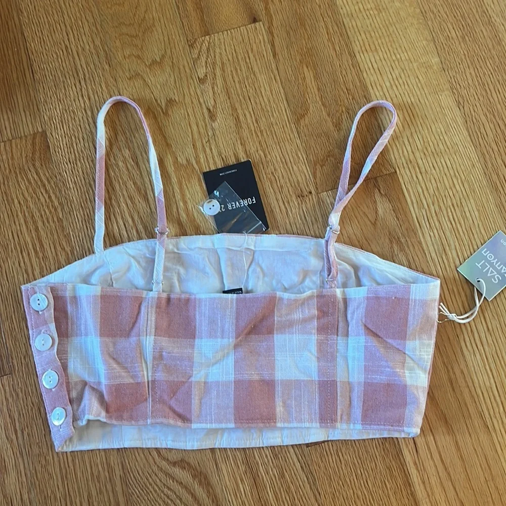 Pink Plaid Top - Picture 3 of 7